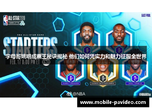 字母哥姚明成票王秘诀揭秘 他们如何凭实力和魅力征服全世界