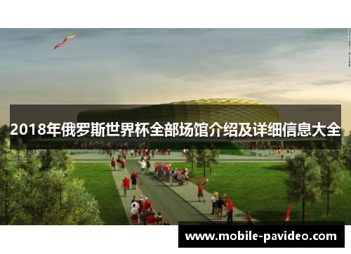 2018年俄罗斯世界杯全部场馆介绍及详细信息大全