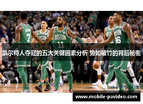 凯尔特人夺冠的五大关键因素分析 势如破竹的背后秘密
