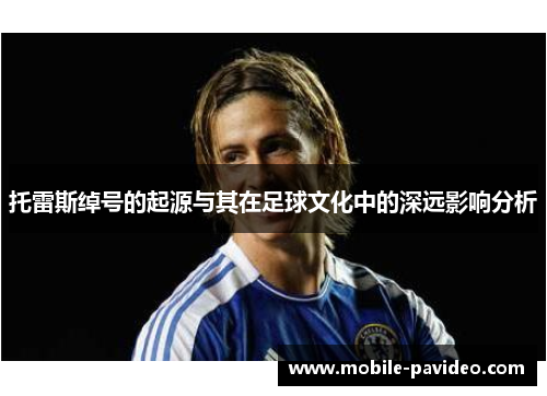 托雷斯绰号的起源与其在足球文化中的深远影响分析 托雷斯绰号的起源与其在足球文化中的深远影响分析