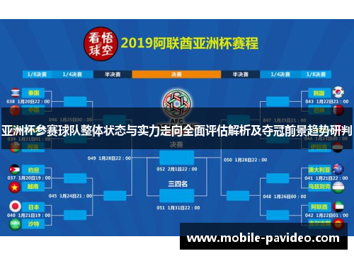 亚洲杯参赛球队整体状态与实力走向全面评估解析及夺冠前景趋势研判
